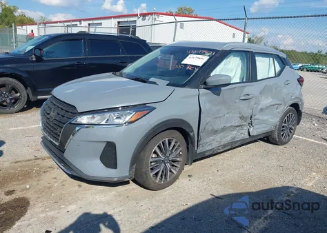 2021 Nissan Kicks Sv Xtronic Cvt from USA, damaged, VIN 3N1CP5CV2ML492944